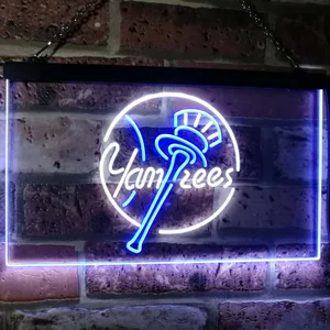 New York Yankees Logo 1 Neon-Like LED Sign