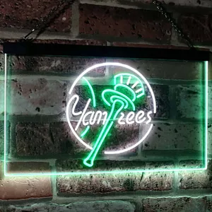 New York Yankees Logo 1 Neon-Like LED Sign