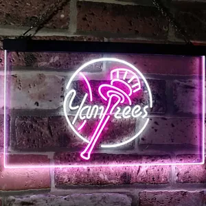 New York Yankees Logo 1 Neon-Like LED Sign