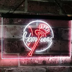 New York Yankees Logo 1 Neon-Like LED Sign