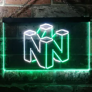 Nintendo 64 Neon-Like LED Sign
