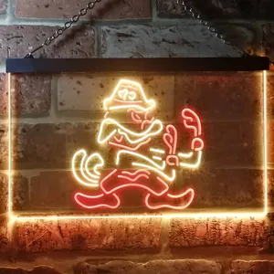 Notre Dame Fighting Irish Logo Neon-Like LED Sign