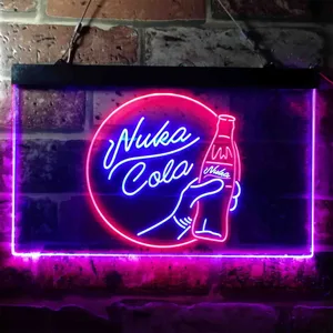 Nuka Cola Neon-Like LED Sign