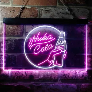 Nuka Cola Neon-Like LED Sign