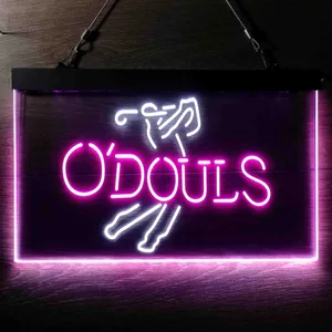 O'DOULS Golfer Neon-Like LED Sign