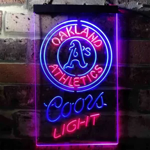 Oakland Athletics Coors Light Neon-Like LED Sign