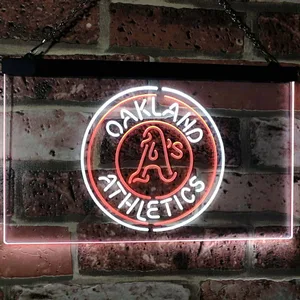 Oakland Athletics Logo 1 Neon-Like LED Sign