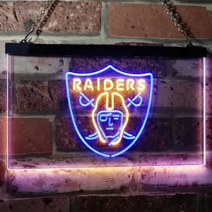 Oakland Raiders Neon-Like LED Sign