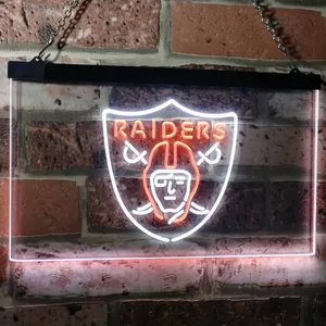 Oakland Raiders Neon-Like LED Sign