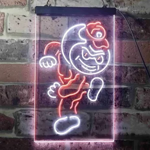 Ohio State Buckeyes Brutus Neon-Like LED Sign