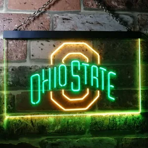 Ohio State Buckeyes Logo 1 Neon-Like LED Sign