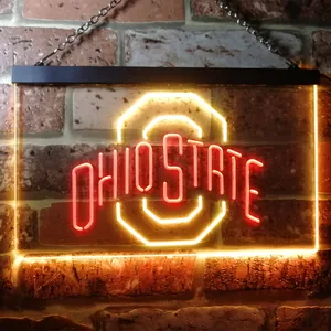 Ohio State Buckeyes Logo 1 Neon-Like LED Sign