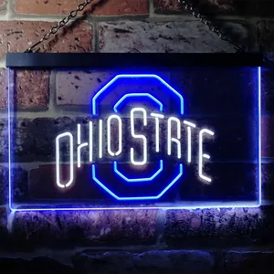 Ohio State Buckeyes Logo 1 Neon-Like LED Sign