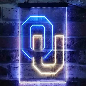 Oklahoma Sooners Logo Neon-Like LED Sign
