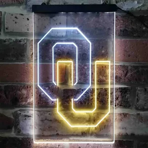 Oklahoma Sooners Logo Neon-Like LED Sign