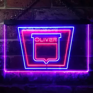 Oliver Old Logo Neon-Like LED Sign