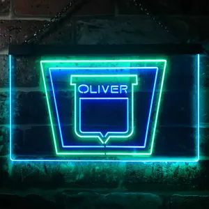 Oliver Old Logo Neon-Like LED Sign