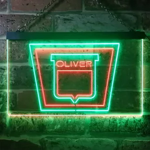Oliver Old Logo Neon-Like LED Sign
