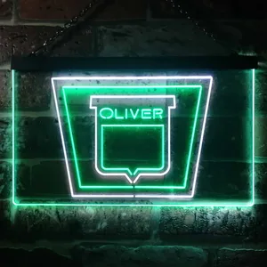 Oliver Old Logo Neon-Like LED Sign