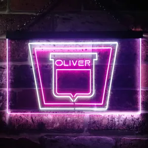 Oliver Old Logo Neon-Like LED Sign