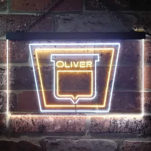 Oliver Old Logo Neon-Like LED Sign