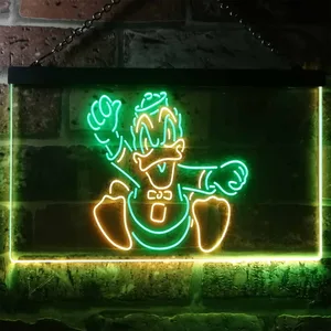 Oregon Ducks Mascot Neon-Like LED Sign