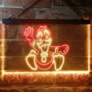 Oregon Ducks Mascot Neon-Like LED Sign