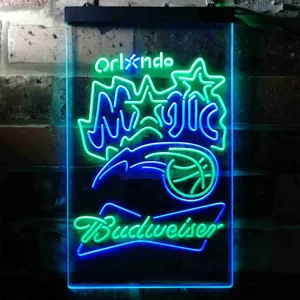 Orlando Magic Budweiser Neon-Like LED Sign