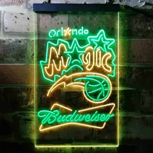 Orlando Magic Budweiser Neon-Like LED Sign