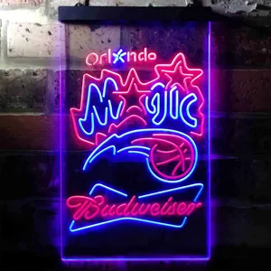 Orlando Magic Budweiser Neon-Like LED Sign