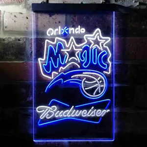 Orlando Magic Budweiser Neon-Like LED Sign