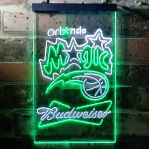 Orlando Magic Budweiser Neon-Like LED Sign
