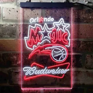 Orlando Magic Budweiser Neon-Like LED Sign
