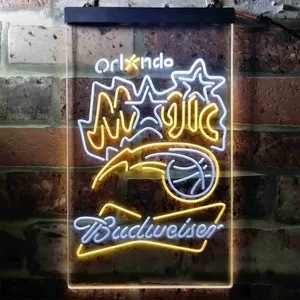 Orlando Magic Budweiser Neon-Like LED Sign