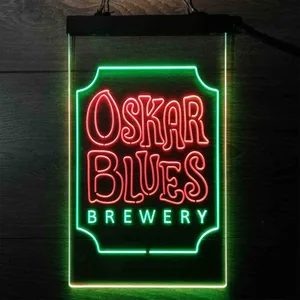 Oskar Blues Brewery Neon-Like LED Sign