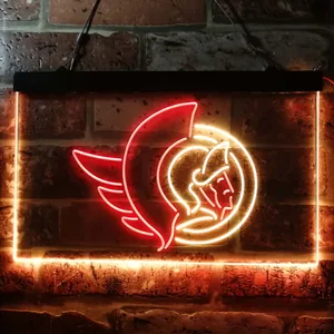 Ottawa Senators Logo Neon-Like LED Sign