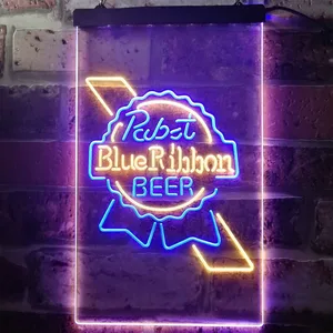 Pabst Blue Ribbon Ribbon 1 Neon-Like LED Sign