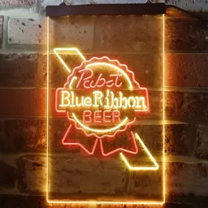Pabst Blue Ribbon Ribbon 1 Neon-Like LED Sign