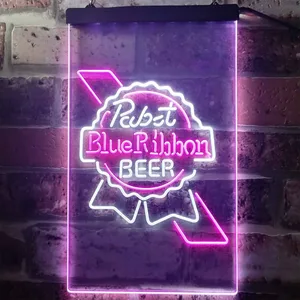 Pabst Blue Ribbon Ribbon 1 Neon-Like LED Sign