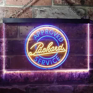 Packard Approved Service Neon-Like LED Sign