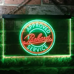 Packard Approved Service Neon-Like LED Sign