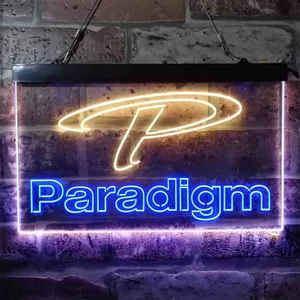 Paradigm Logo Neon-Like LED Sign
