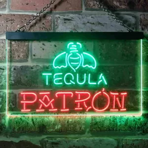 Patron Bee Logo Neon-Like LED Sign