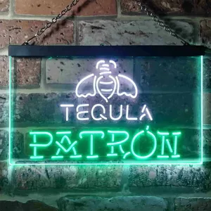 Patron Bee Logo Neon-Like LED Sign