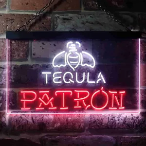 Patron Bee Logo Neon-Like LED Sign