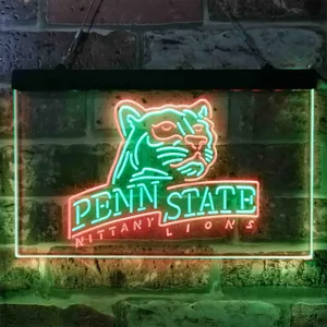 Penn State Nittany Lions Alternate Logo Neon-Like LED Sign - Legacy Edition