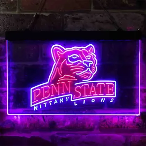 Penn State Nittany Lions Alternate Logo Neon-Like LED Sign - Legacy Edition