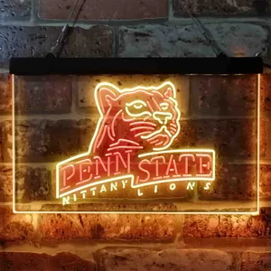 Penn State Nittany Lions Alternate Logo Neon-Like LED Sign - Legacy Edition
