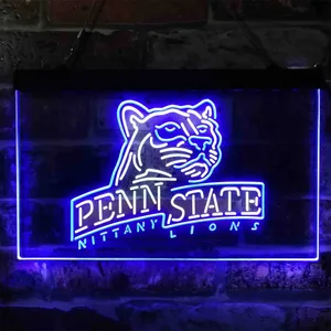 Penn State Nittany Lions Alternate Logo Neon-Like LED Sign - Legacy Edition