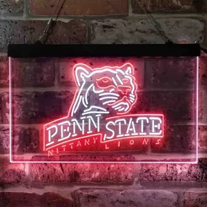 Penn State Nittany Lions Alternate Logo Neon-Like LED Sign - Legacy Edition